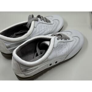 Aerosoles StitchNTurn Tennis shoes Size 6W White Leather, Preppy,Comfort,Sneaker